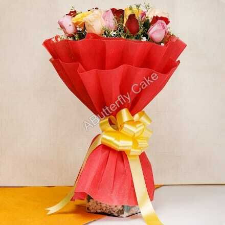 Chocolates With Flowers 77