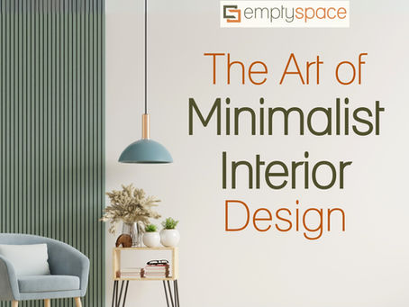 Empty Space: The Art of Minimalist Interior Design.