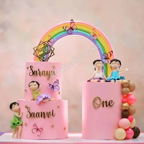 Twin Birthday Cake4 KG