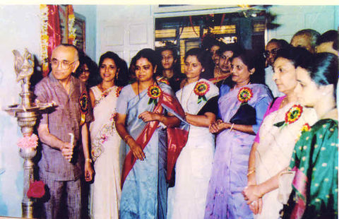 Inauguration ceremony, 2nd April 1993 at the hands of Shri P.N.Bhagwati, Ex Chief Justice of India