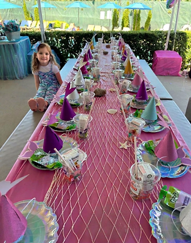 Wish Upon a Starfish, Mermaid Pool Party