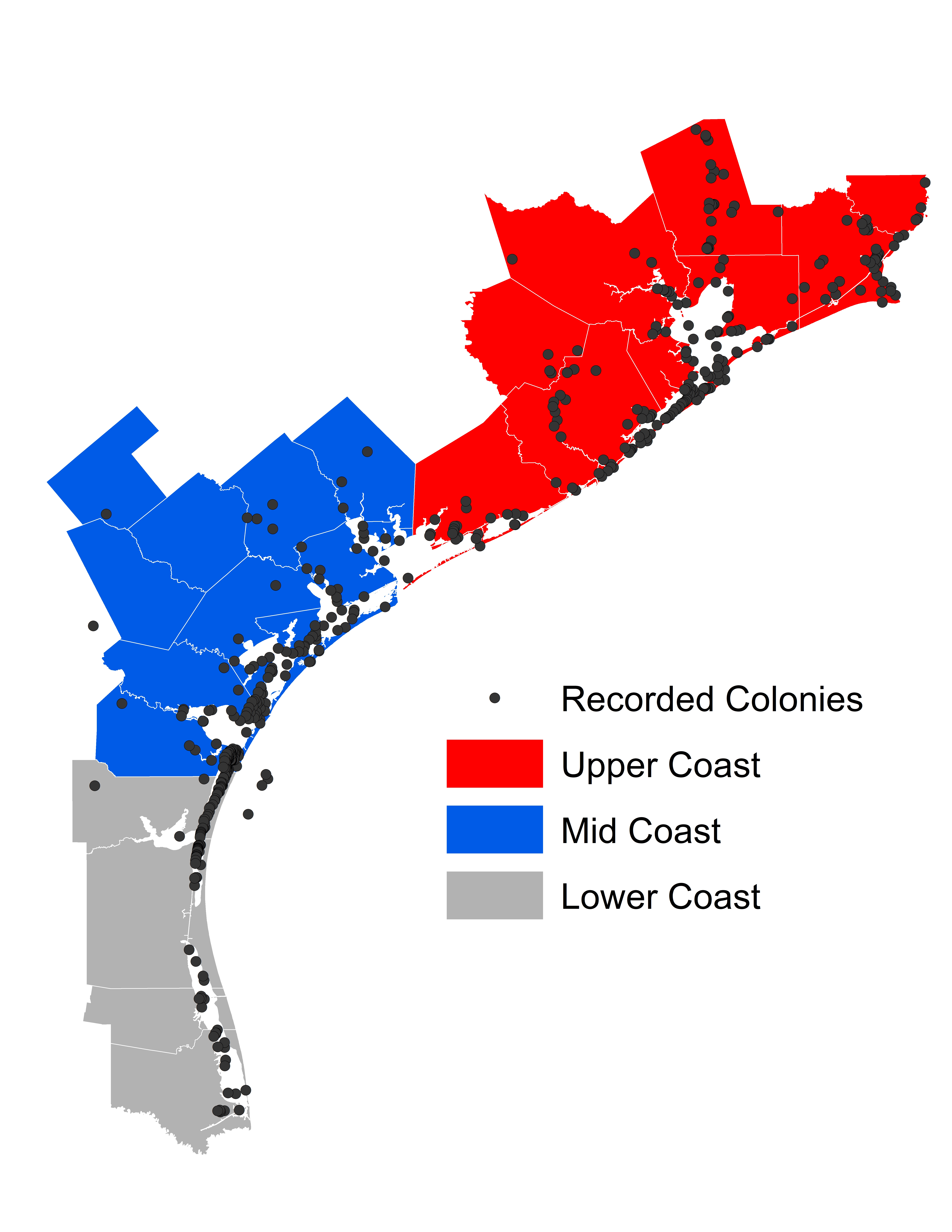 Texas Waterbird Colonies