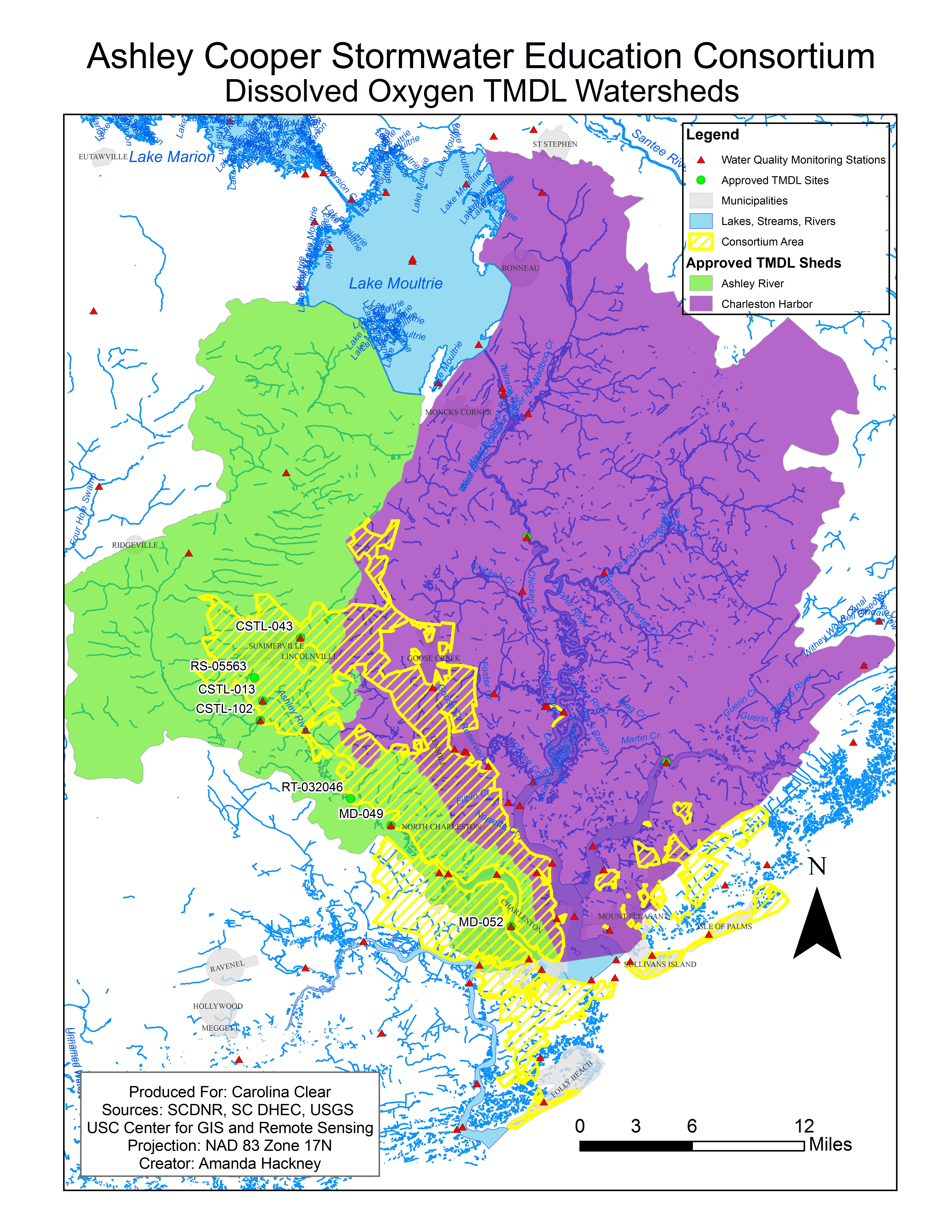 Watershed map example