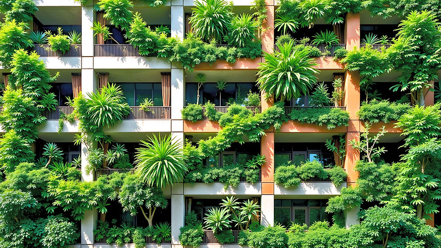 Sustainable luxury real estate in Georgia: Vertical healing architecture and wellness-integrated residences.