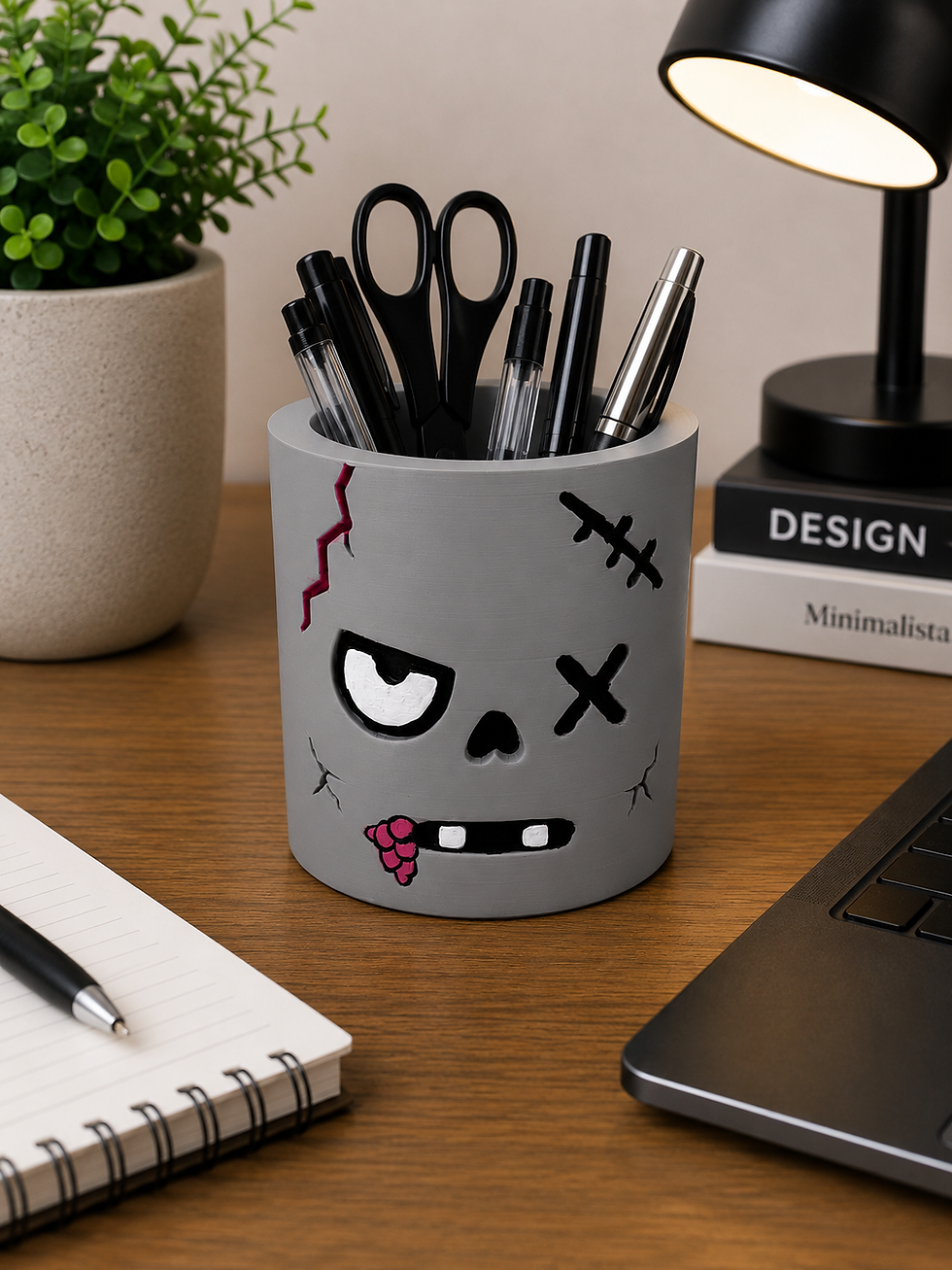 Thumbnail: Zombie Desk Tidy - Brains