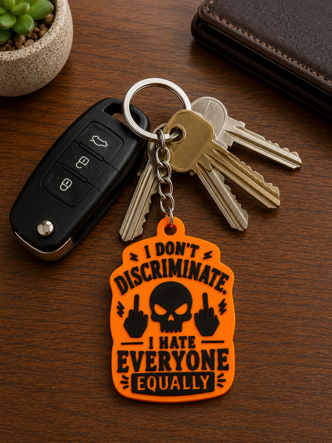 Equal Opportunist Keychain