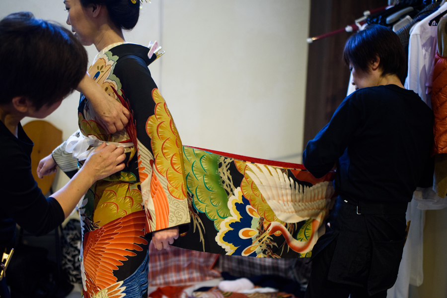 結婚式のお支度