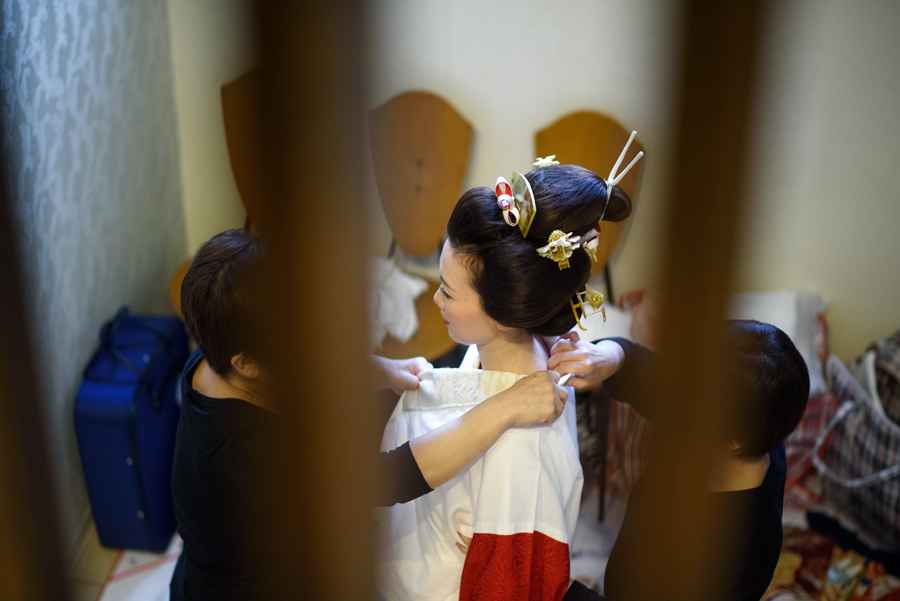 結婚式のお支度