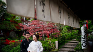 世界旅行で出会った二人 ー とうふ屋うかいでの結婚式