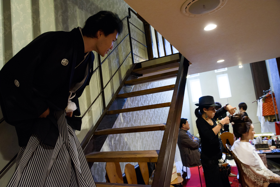 結婚式のお支度