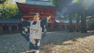 男の子は3歳でも七五三をするの？　井草八幡宮での出張撮影から
