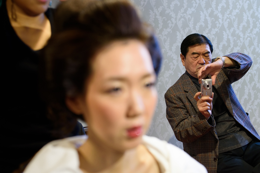 結婚式のお支度