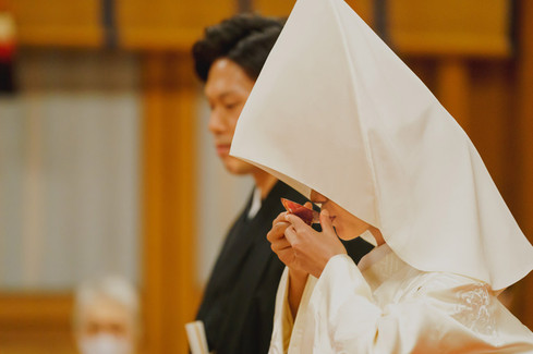 明治神宮での結婚式撮影
