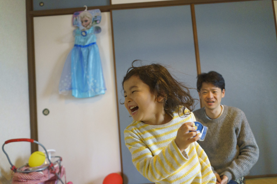 お家で遊ぼう　ご自宅でのドキュメンタリー的家族写真