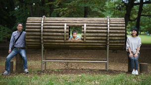 野川公園で２歳記念のファミリーフォト撮影
