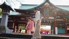 赤坂日枝神社 - 東京で一番人気の神社さんでの七五三撮影