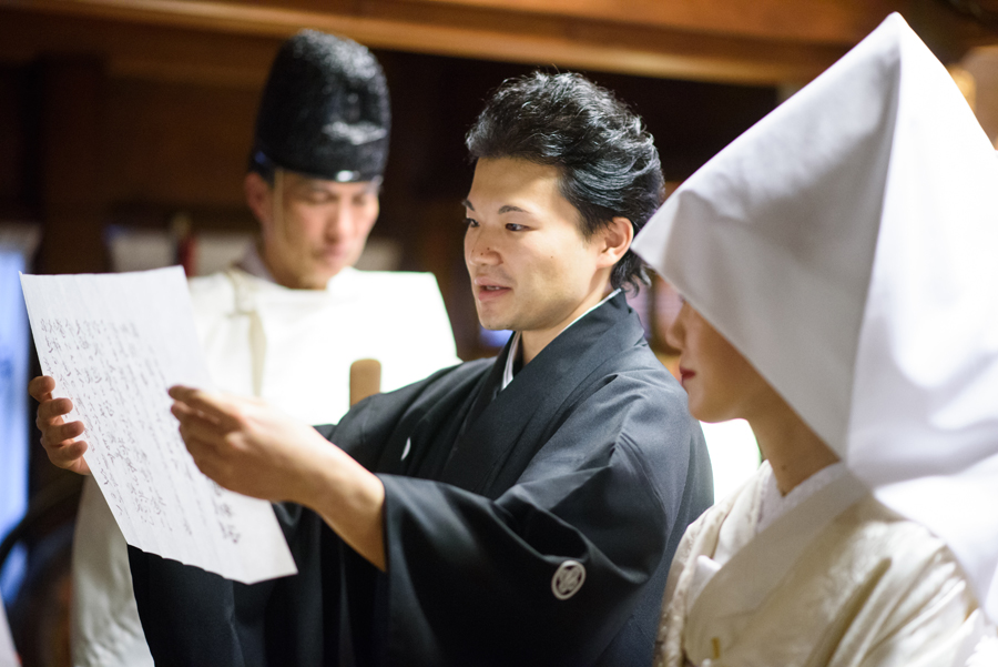 馬橋稲荷神社での結婚式