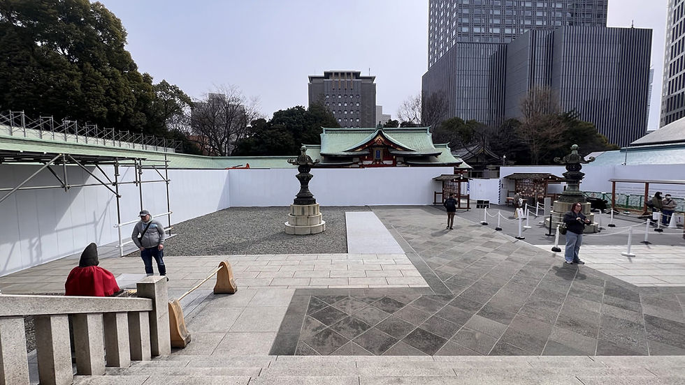 改装工事中の赤坂日枝神社でもお宮参り写真は撮れる？　実際の撮影事例をご紹介