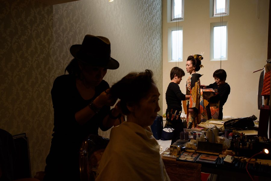 結婚式のお支度