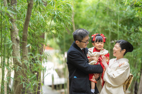 大宮氷川神社での七五三詣り