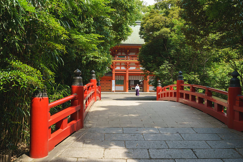 大宮氷川神社の境内