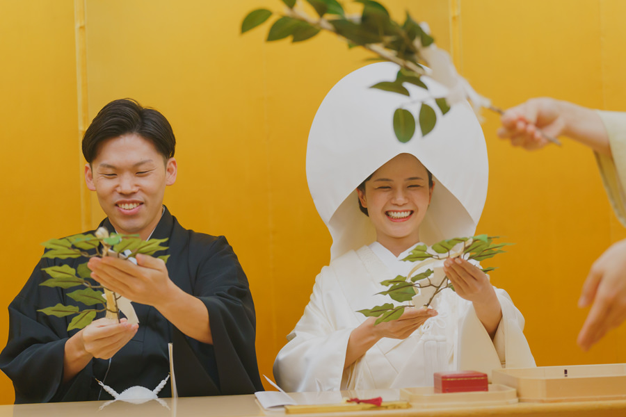 結婚式のリハーサル 明治神宮
