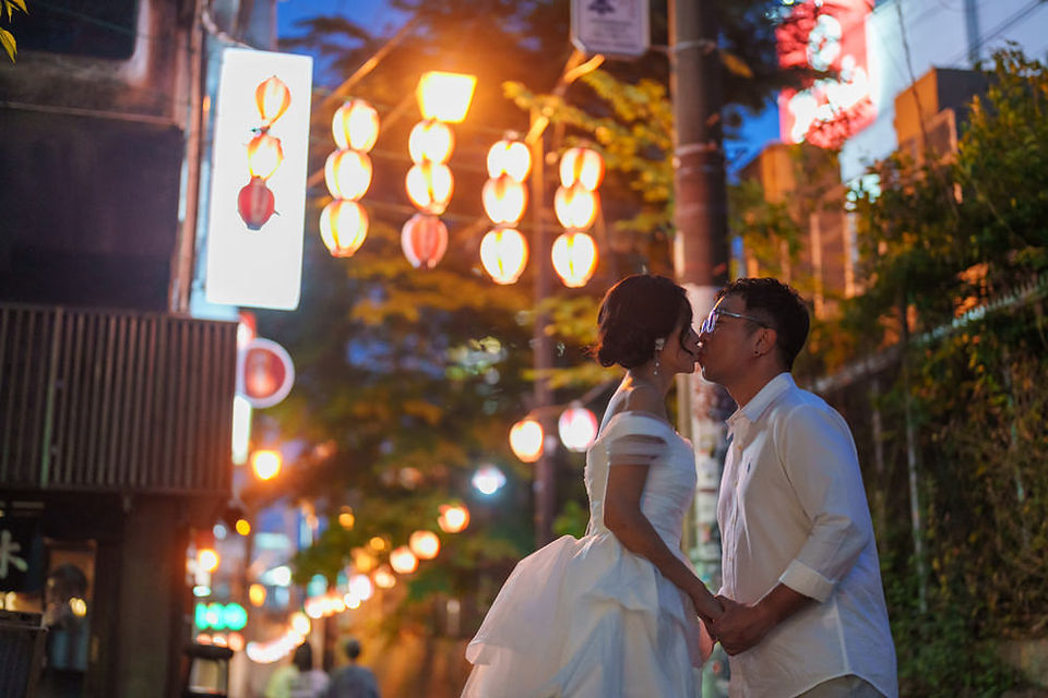 At Nonbei yokocho, a small drinking alley in Shibuya