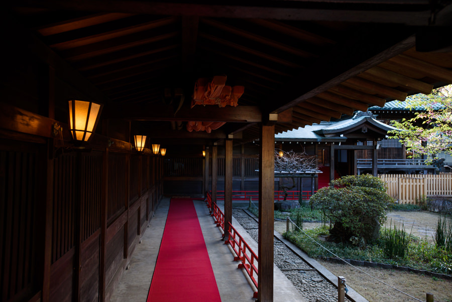 代々木八幡宮の境内の様子