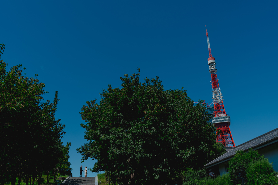 Pre-wedding session with Tokyo Tower
