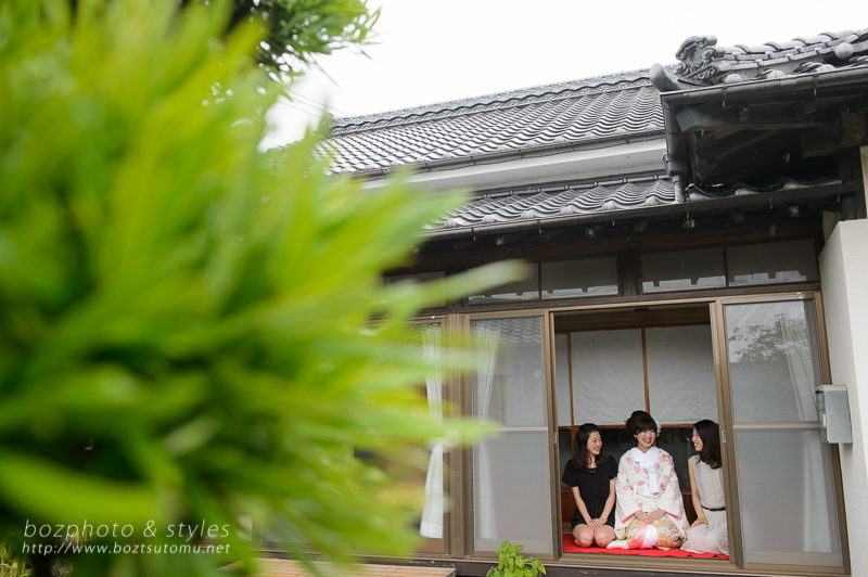 ご自宅で花嫁になる和装前撮り