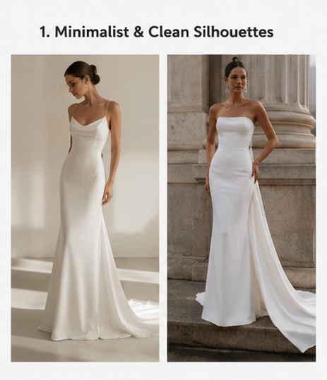 Top wedding dress trends right now (2026)