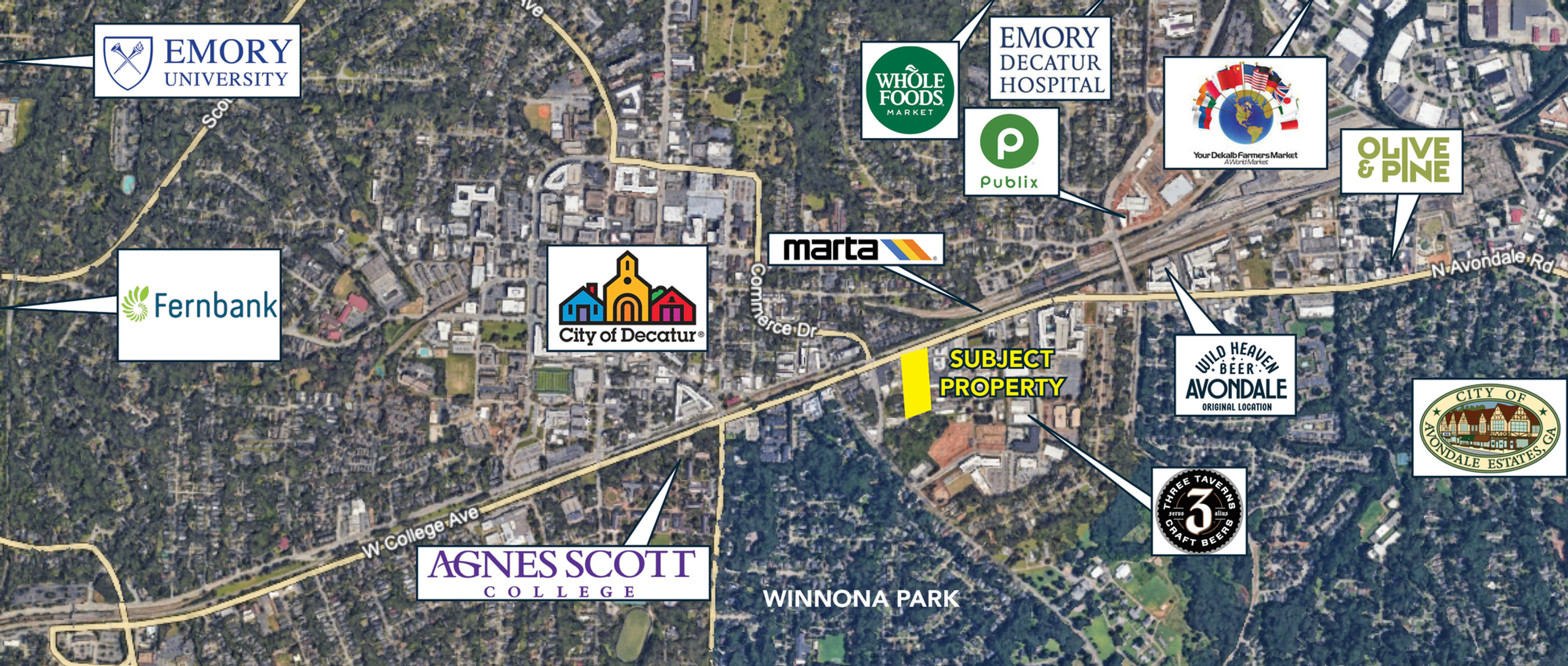 Walmart N Decatur Rd Decatur Ga Prime Decatur Land For Sale