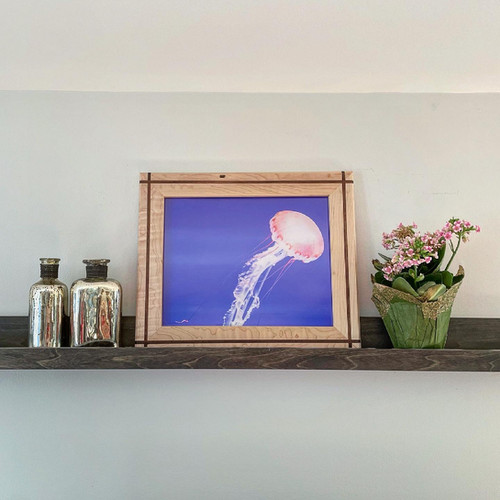 Curly Maple Frame with Walnut Inlay My Site