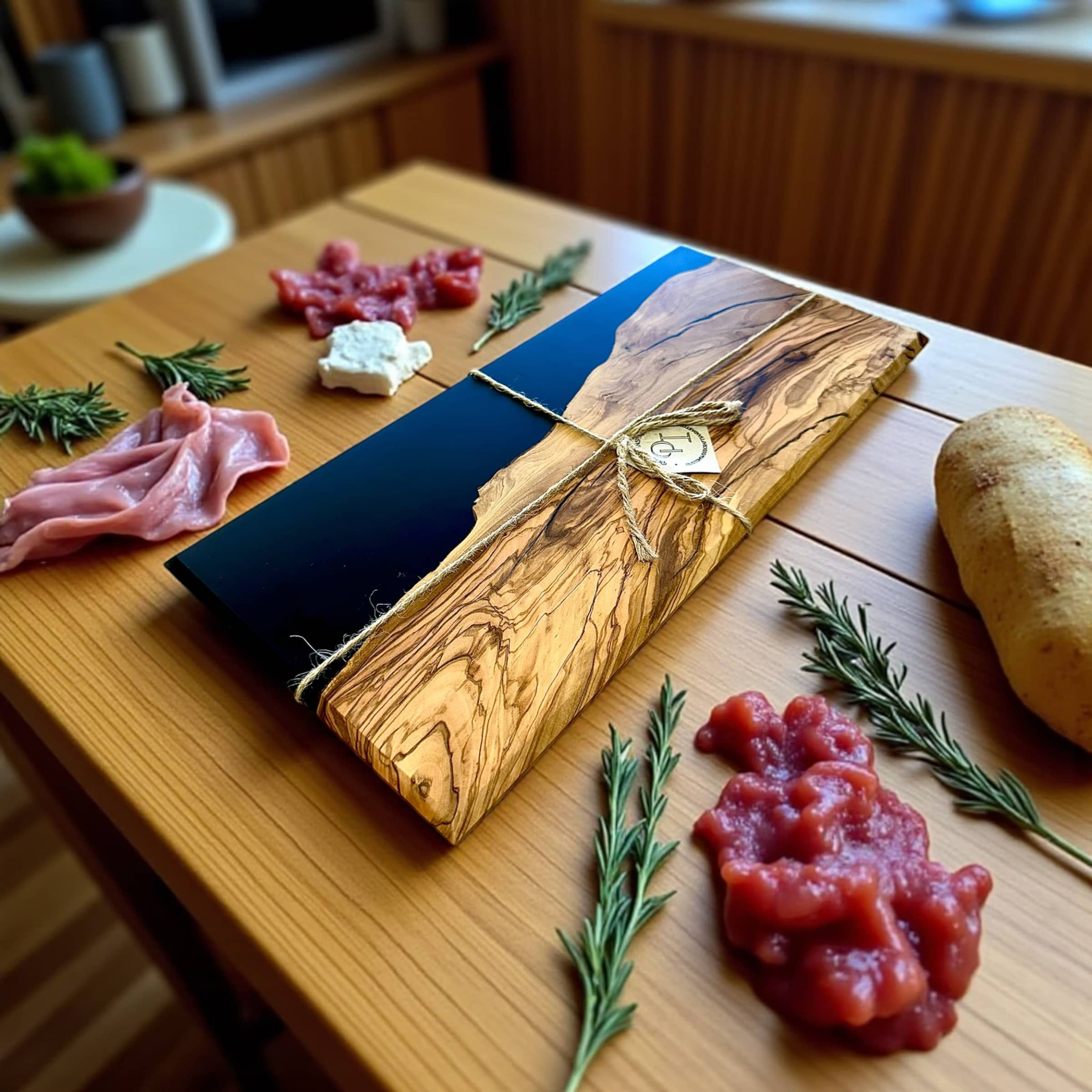 Olive Wood Charcuterie Board