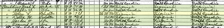 1920 U.S. Federal Census