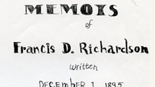 The Memoirs of Francis DuBose Richardson
