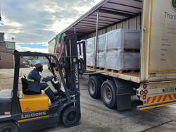 Forklift offloading