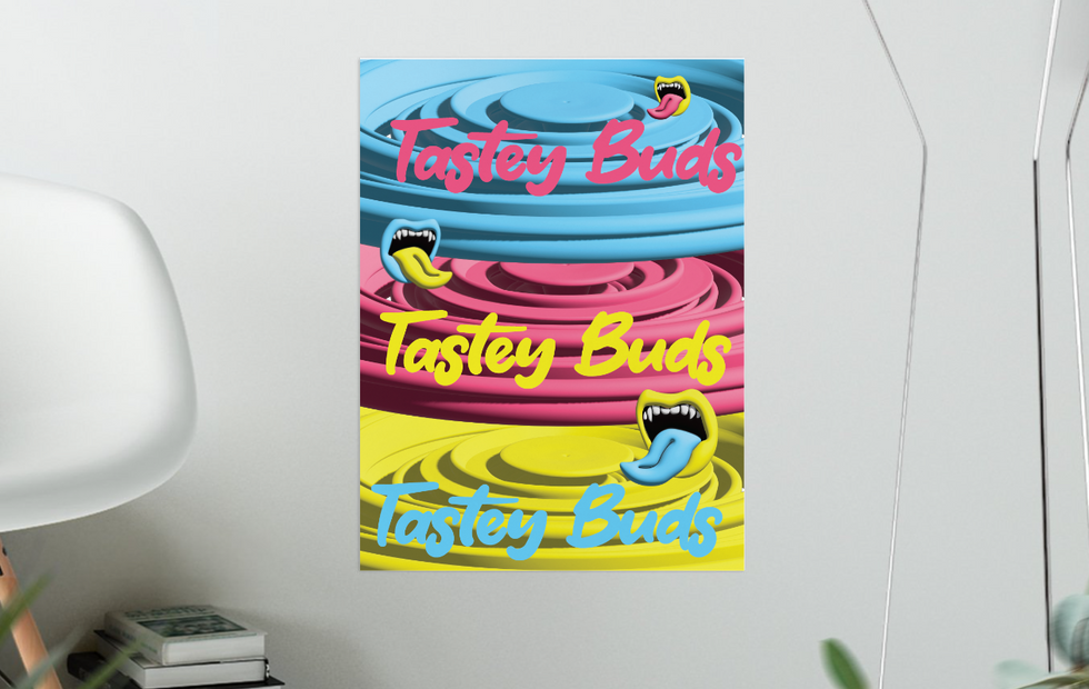 Tastey Buds Poster Swirly Whirly