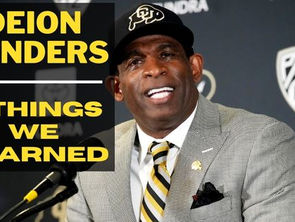 The Deion Sanders Saga continues to intrigue