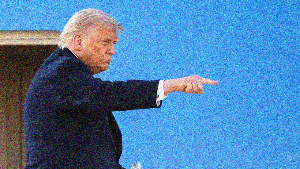 Donald Trump, presidente dos Estados Unidos.
