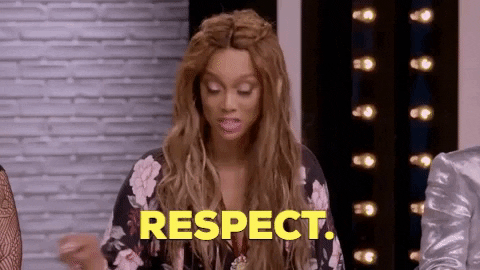Respect Gif Tyra Banks