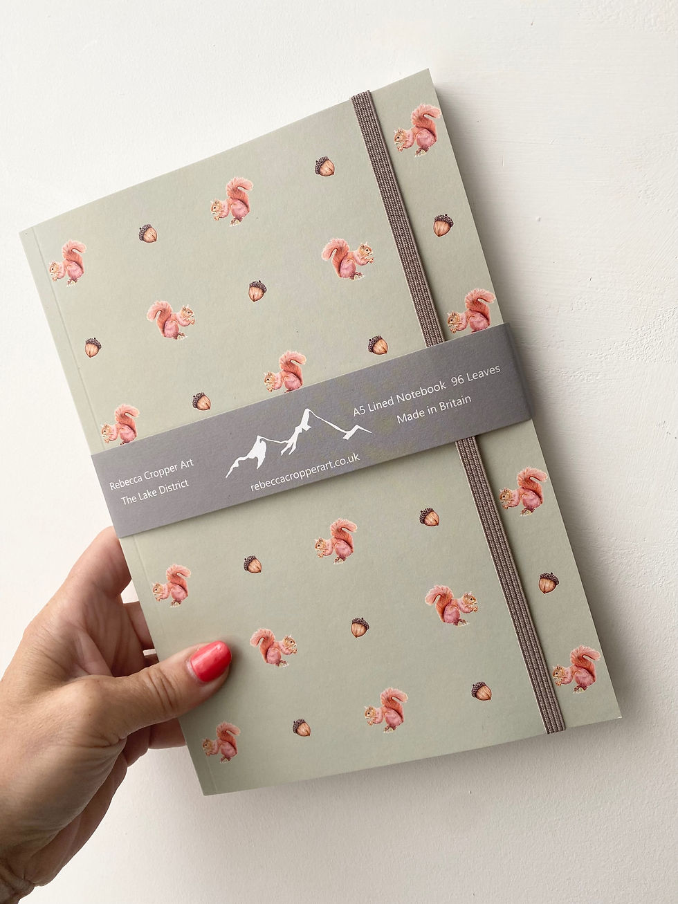 Thumbnail: A5 Squirrel & Acorn Notebook