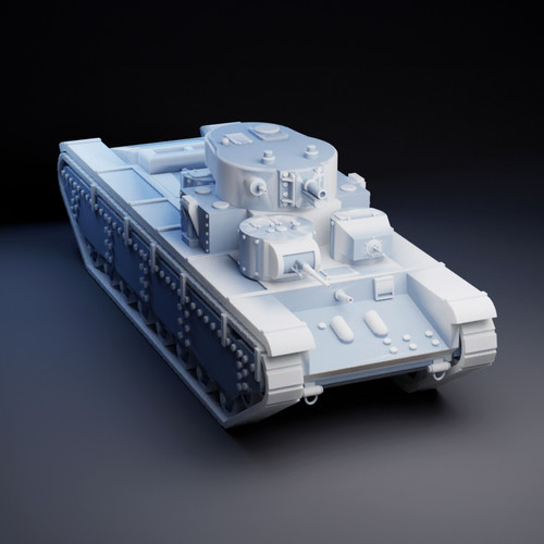 T 35 Soviet Heavy Tank Bunker Miniatures