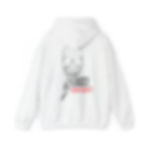 White hoodie, skull graphic, "Just Survive" text