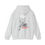 Thumbnail: Gray hoodie, back view, featuring skull graphic and "Just Surviving" text