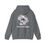 Thumbnail: Gray Death by Overthinking hoodie with skull and roses
