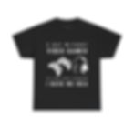 Black t-shirt: "A day without video games is like, just kidding I have no idea."