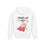 Thumbnail: White hoodie with 'I believe I can fly' design