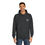 Thumbnail: Man smiling, wearing dark gray NOT HUMAN Hoodie