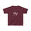 Thumbnail: Burgundy youth tee with 'We Thrive'